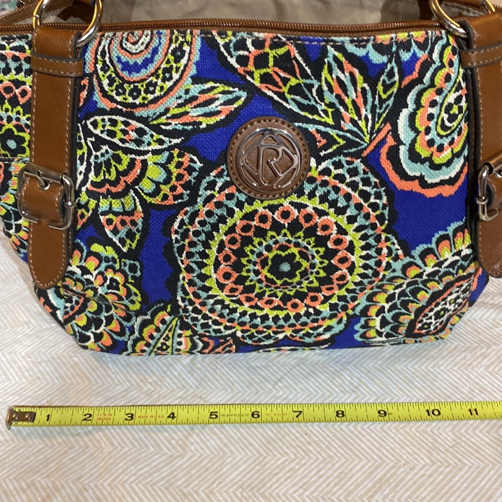 Relic • Bold Blue Paisley Bag - Picture 5 of 6